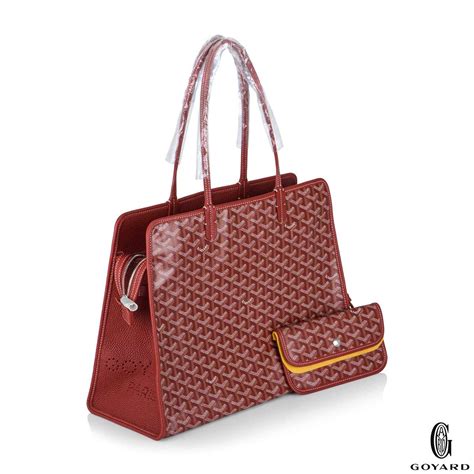 how much does a goyard tote cost|goyard hardy pm bag price.